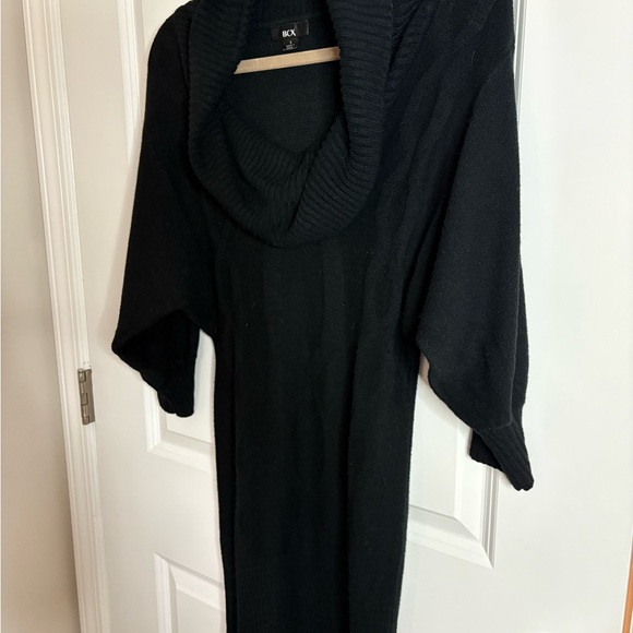 BCX Charcoal Cowl Neck Sweater - Picture 3 of 4